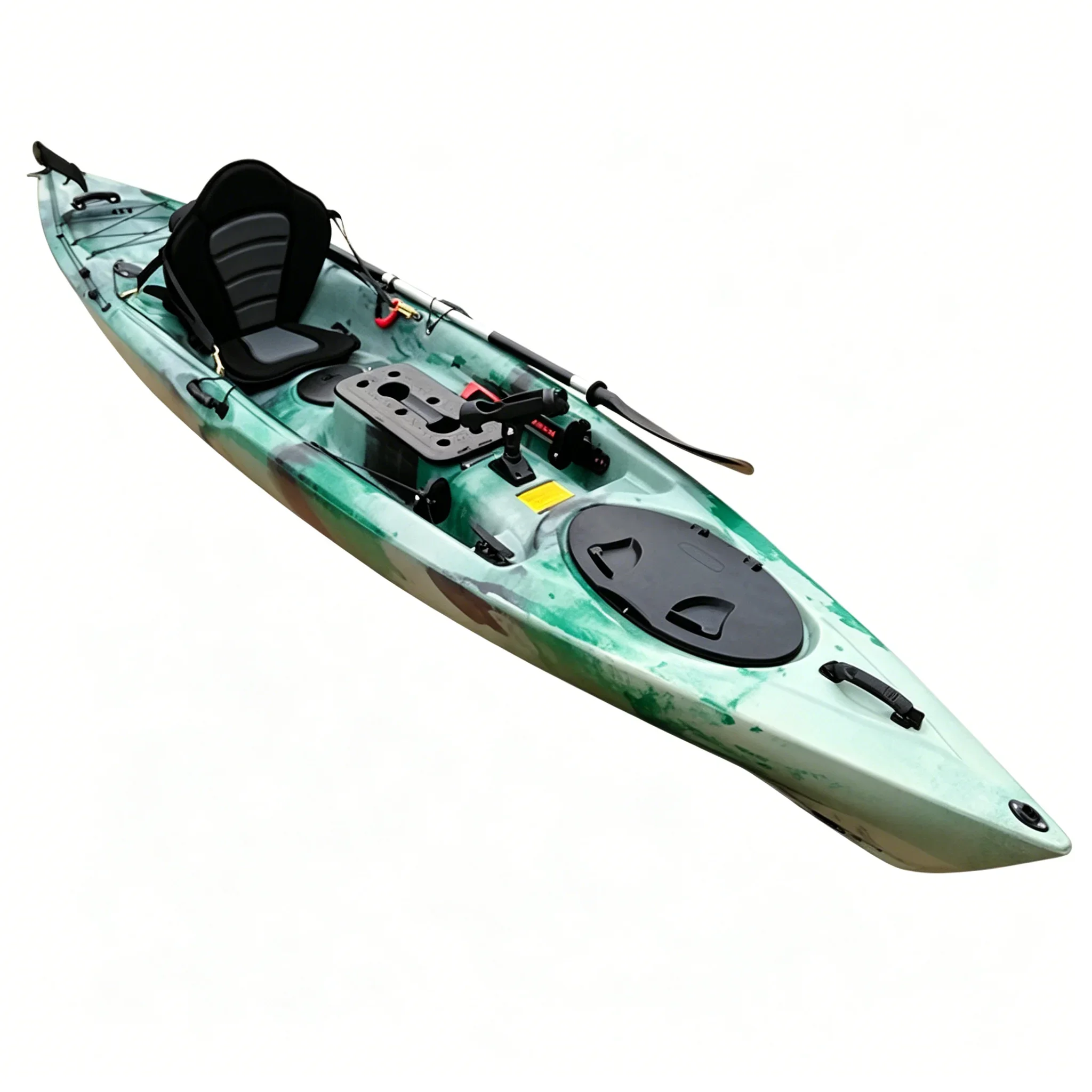 Fishing Kayak Rod Holder - 1인용 폴리에틸렌 소재의 페달 구동식 낚시