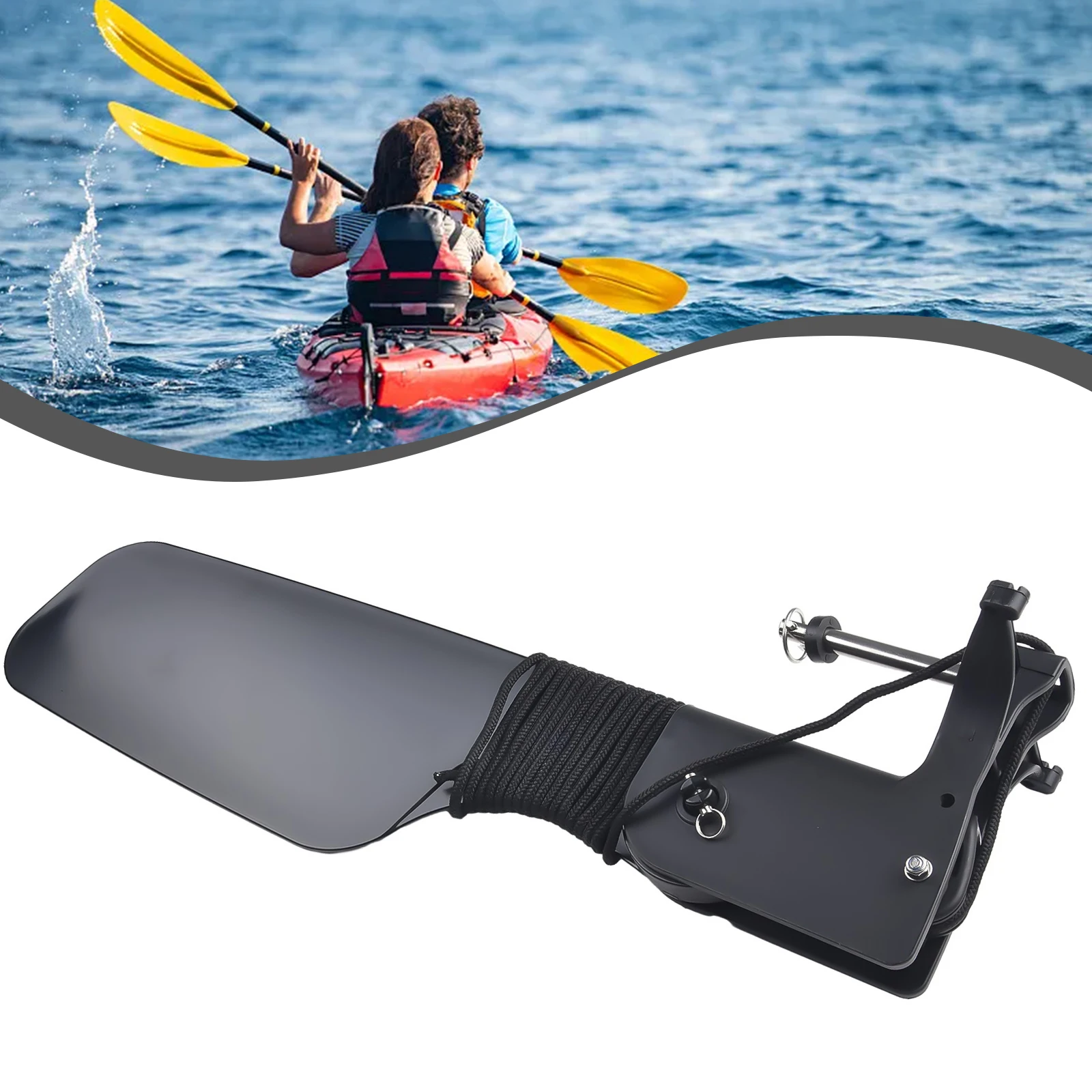 카약용 빅 테일 러더, 풀리 포함, 카누 및 낚시 보트 - Fishing Kayak Cart 리뷰 및 가격